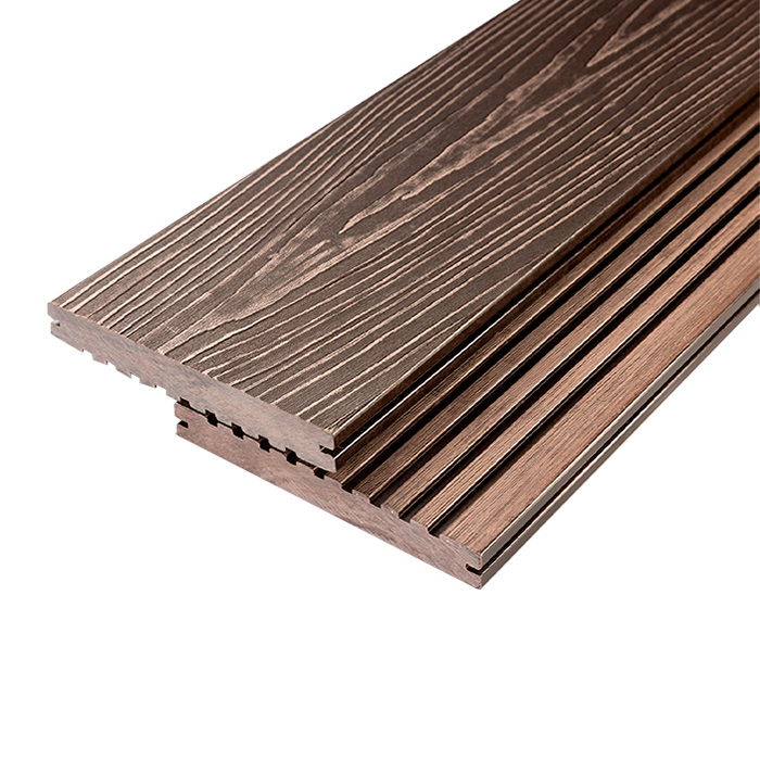 Террасная доска из ДПК RusDecking, UnoDeck Solid, Венге в Краснодаре